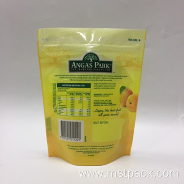 Stand Up Pouch Plastic Bag For Dry Fruit